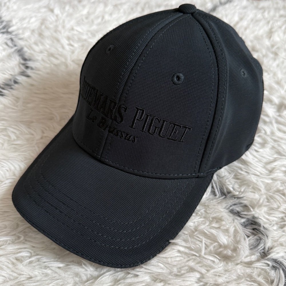 Audemars Piguet AP Logo Embroidered Baseball Cap - Black